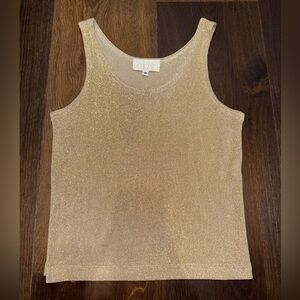 Gold Sparkly Tank
